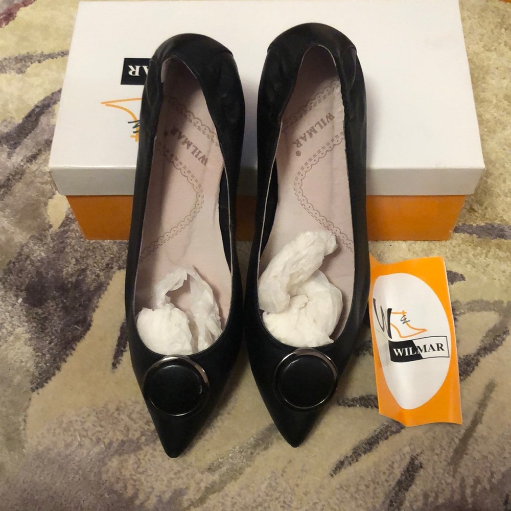 WILMAR flat leather shoes